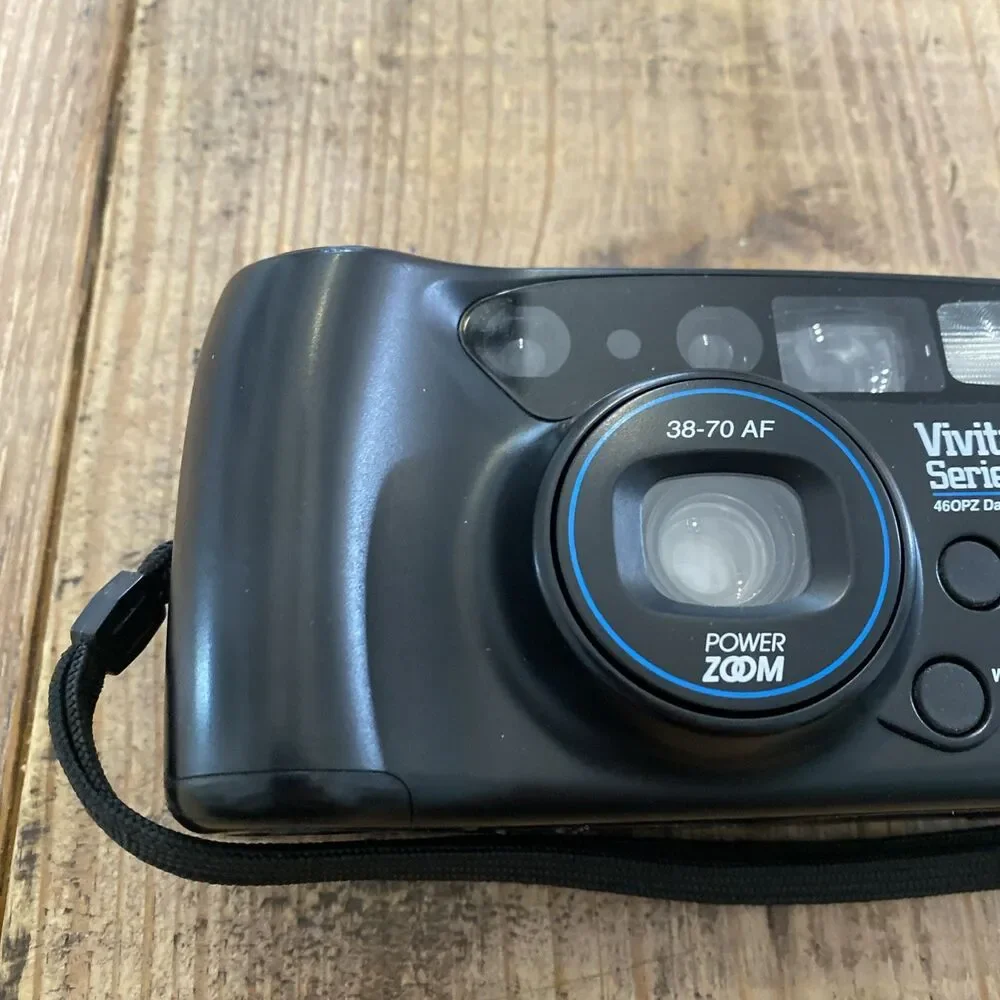 Vivitar Series 1 460 PZ Power Zoom 38 to 70mm AF Point and Shoot Film Camera